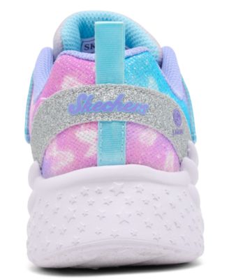 Little Girls Dream Racer - Wing Brites Light-Up Casual Sneakers from Finish Line