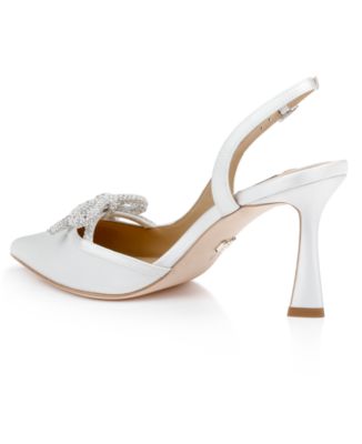 Women's Georgie Bow Pointed Toe Pumps