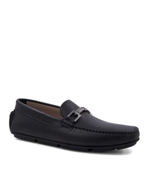 Мужские туфли Bruno Magli Taso Slip On, цвет: Чёрный