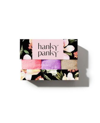 Women's Signature Lace Low Rise Thong 3 Pack