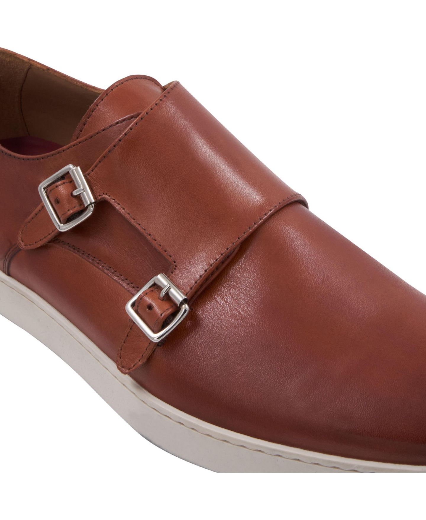 Мужские туфли Bruno Magli Palestro Slip On, цвет: Коньячный — фото 5