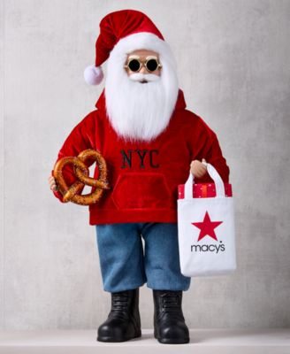 Opulence Caucasian NYC Santa, Macy's Exclusive