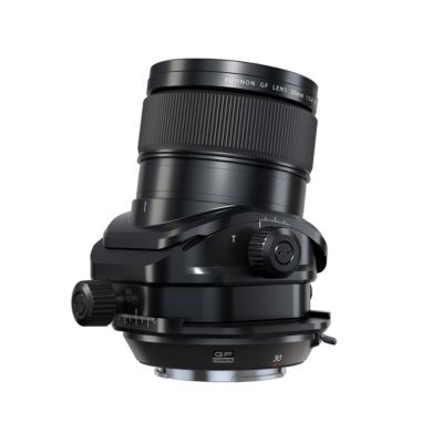Fujinon GF 30mm f/5.6 T/S Lens, Black, Bundle with Alpine 120 Shoulder Bag, Lens Cap Tether and Lens Cleaner