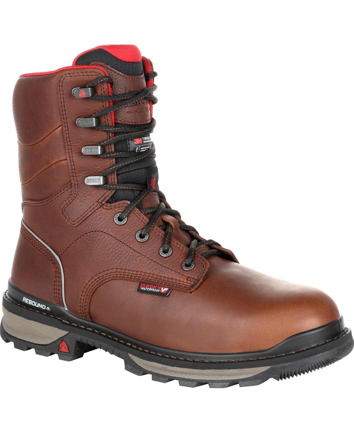 Men's Rams Horn Composite Toe Waterproof 800G Insulated Work Boot