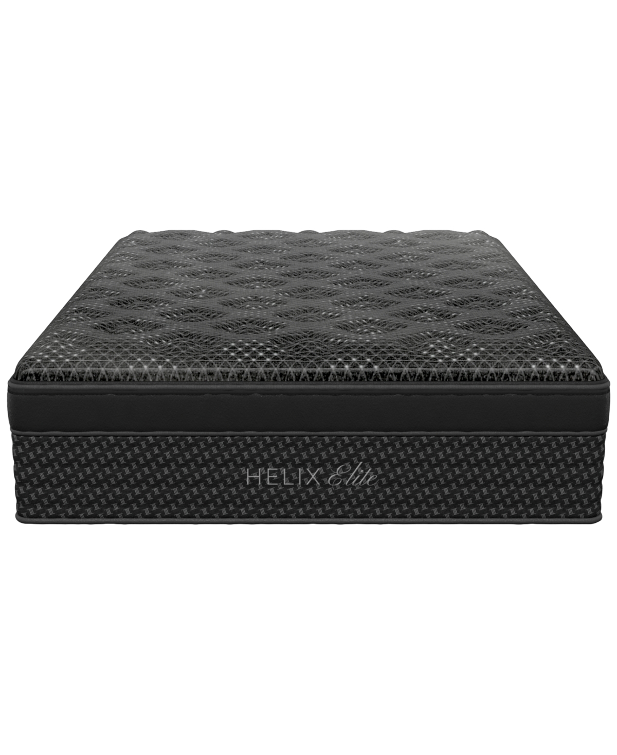 BROOKLYN BEDDING HELIX MIDNIGHT ELITE 15" MEDIUM FIRM EURO PILLOW TOP MATTRESS 