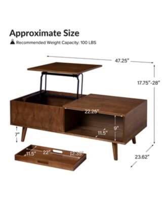 Epirus 4 Legs Coffee Table with Storage