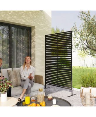 Metal Outdoor Privacy Screen with Sd Outdoor Divider,