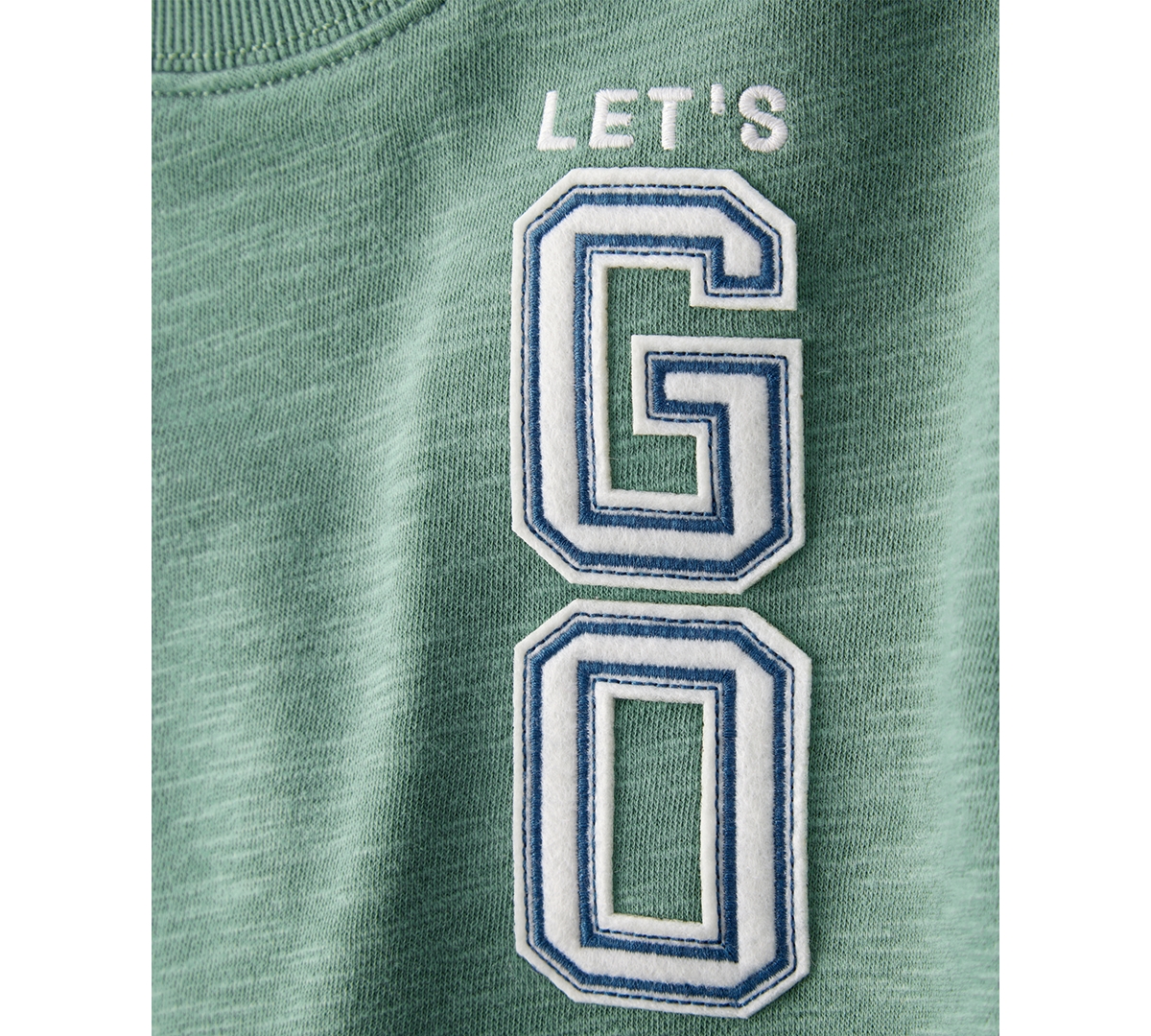 Carter's Toddler Boys 2-pc. French Terry Sweatshirt & Pull-on Joggers Set In Green