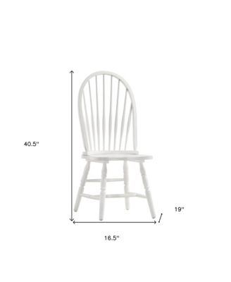 Wood Windsor Back Dining Chair for Kitchen or Dining Table Seating