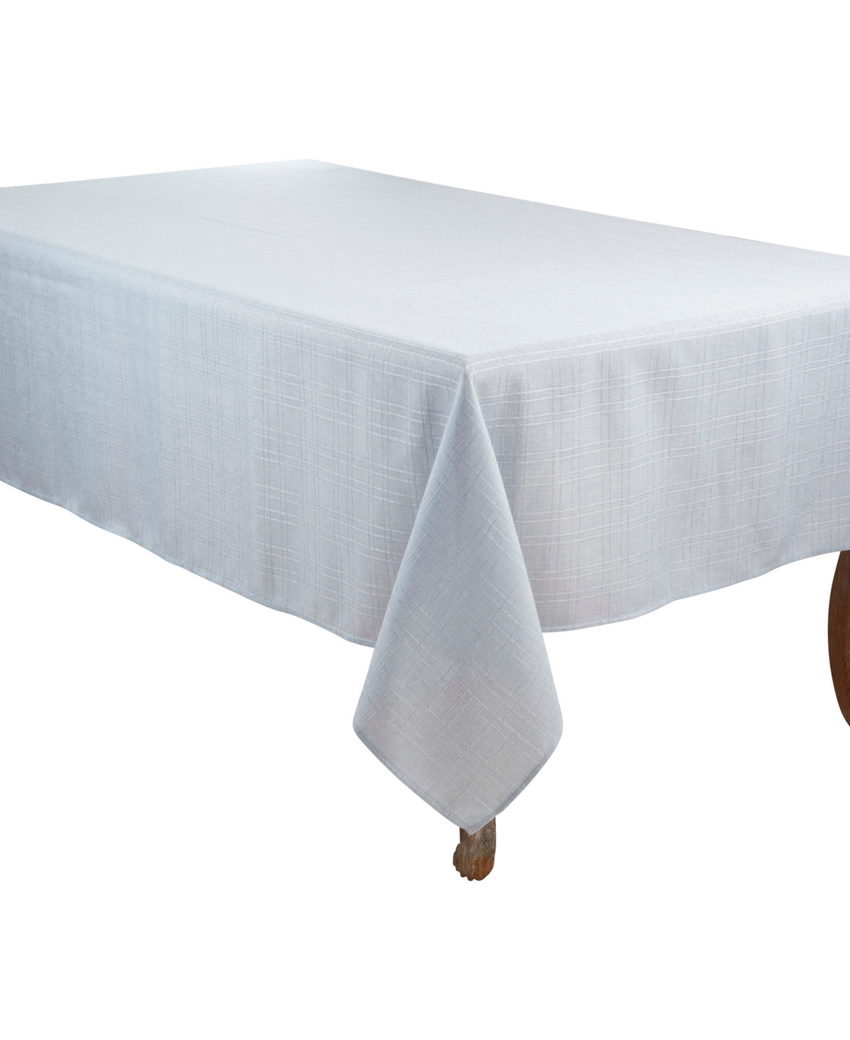 Saro Lifestyle Classic Stitched Plaid Tablecloth