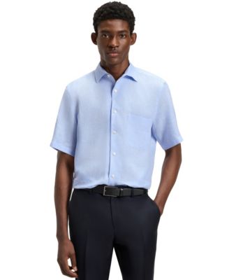 Hugo Boss - Regular-Fit Linen Shirt