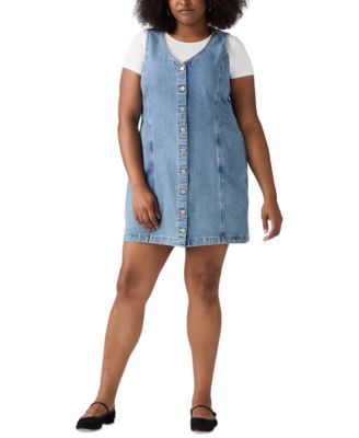Levi's - Plus Size Vianna Cotton V-Neck Vest Dress