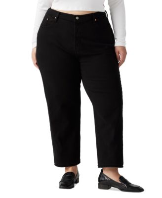 Levi's - Plus Size Ribcage Straight-Leg Ankle Jeans