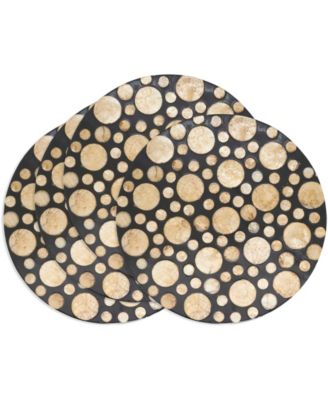 Echoes Capiz Placemats, 15" Round
