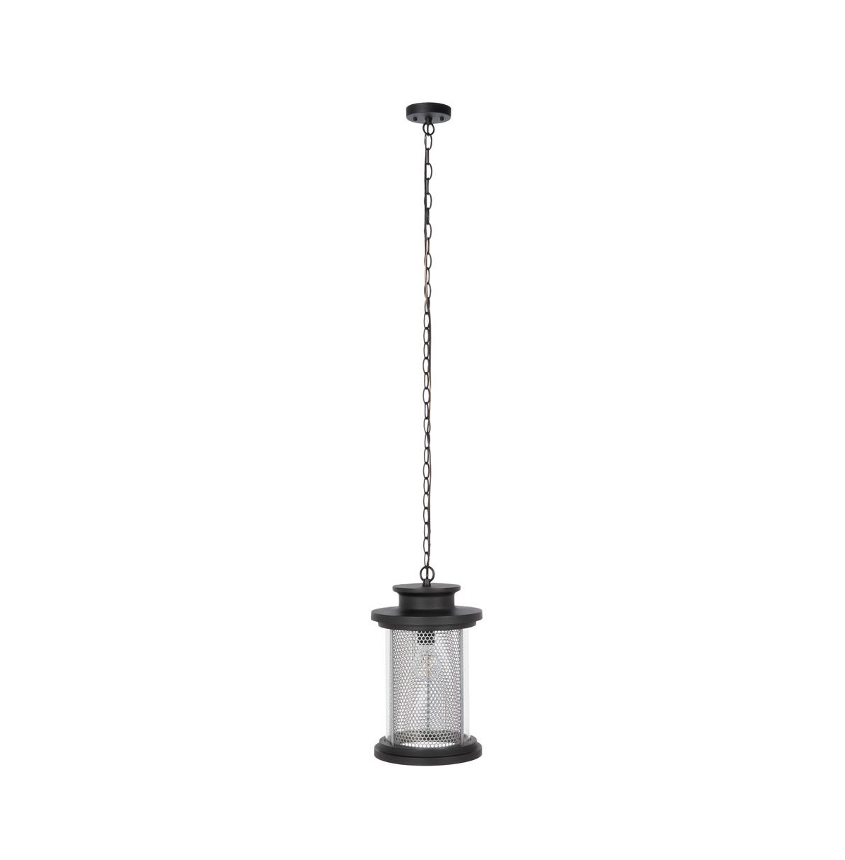 Queren 9.25" Outdoor Pendant - Black