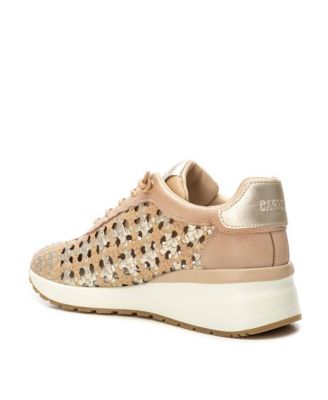 Carmela Leather Women's Braided Sneakers