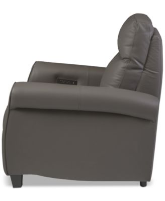 Thandler Leather Power Headrest Recliners, Exclusively at Macy's