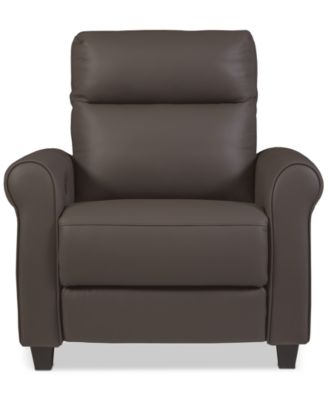 Thandler Leather Power Headrest Recliners, Exclusively at Macy's