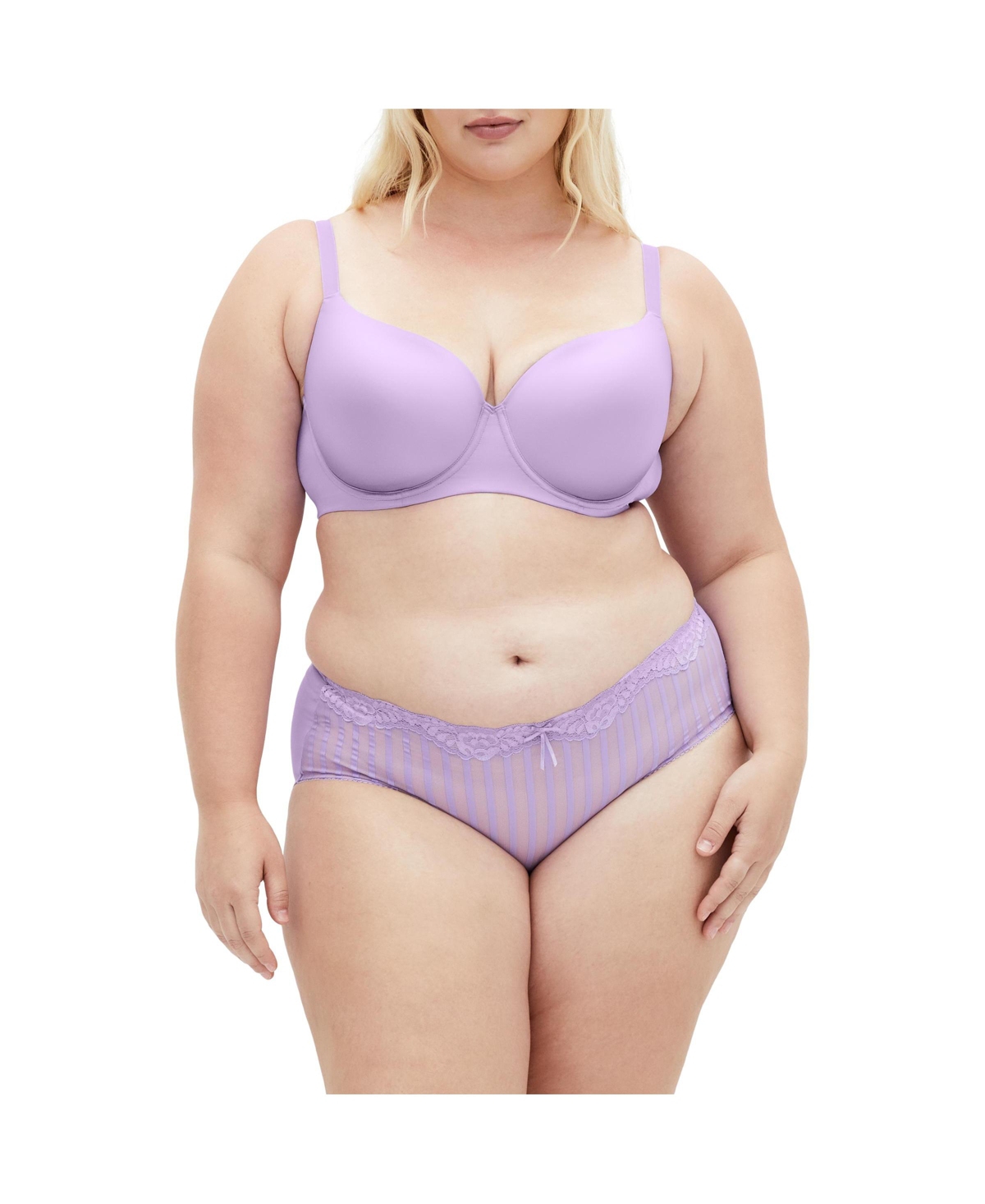Plus Size Smooth & Chic T-Shirt Bra - Teal