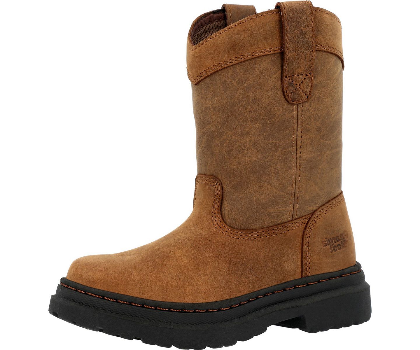 Детские ботинки GEORGIA BOOT Romeo SuperLyte Pull On Boot, цвет: Коричневый — фото 10