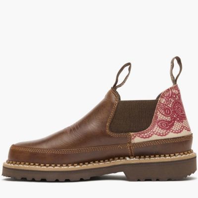 Women's Paisley Lace Romeo Shoe