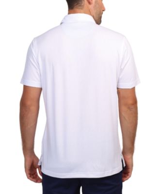 Men's Melange Mesh Performance Polo