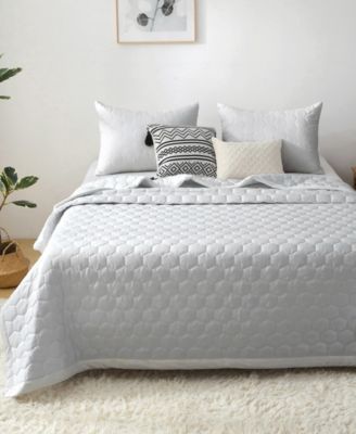 Mini Honeycomb Down Alternative Blanket Set, Twin