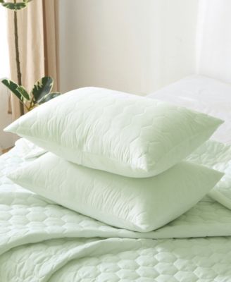 Mini Honeycomb Down Alternative Blanket Set, Full/Queen