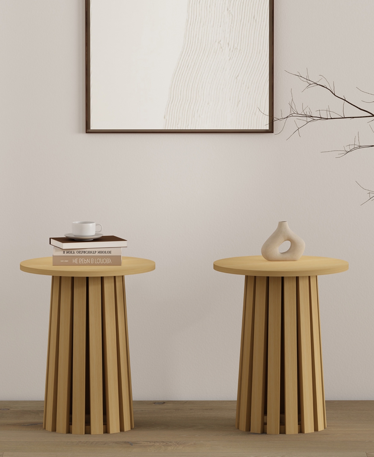 Manhattan Comfort Modern Layla End Table In Brown