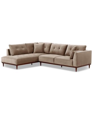 Hazelynn 2-Pc. Fabric Sectional