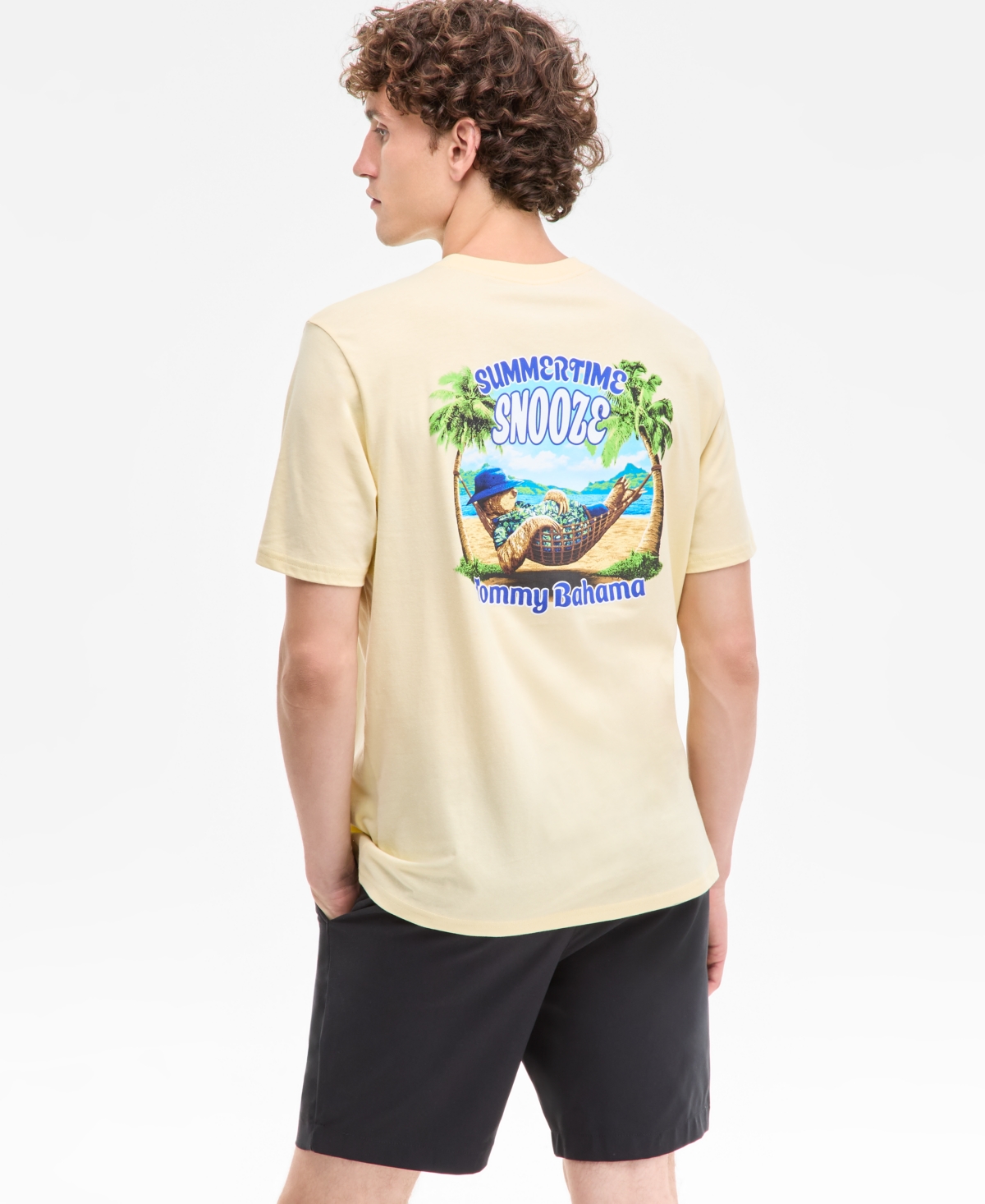 Men's Summertime Snooze Graphic T-Shirt - Light