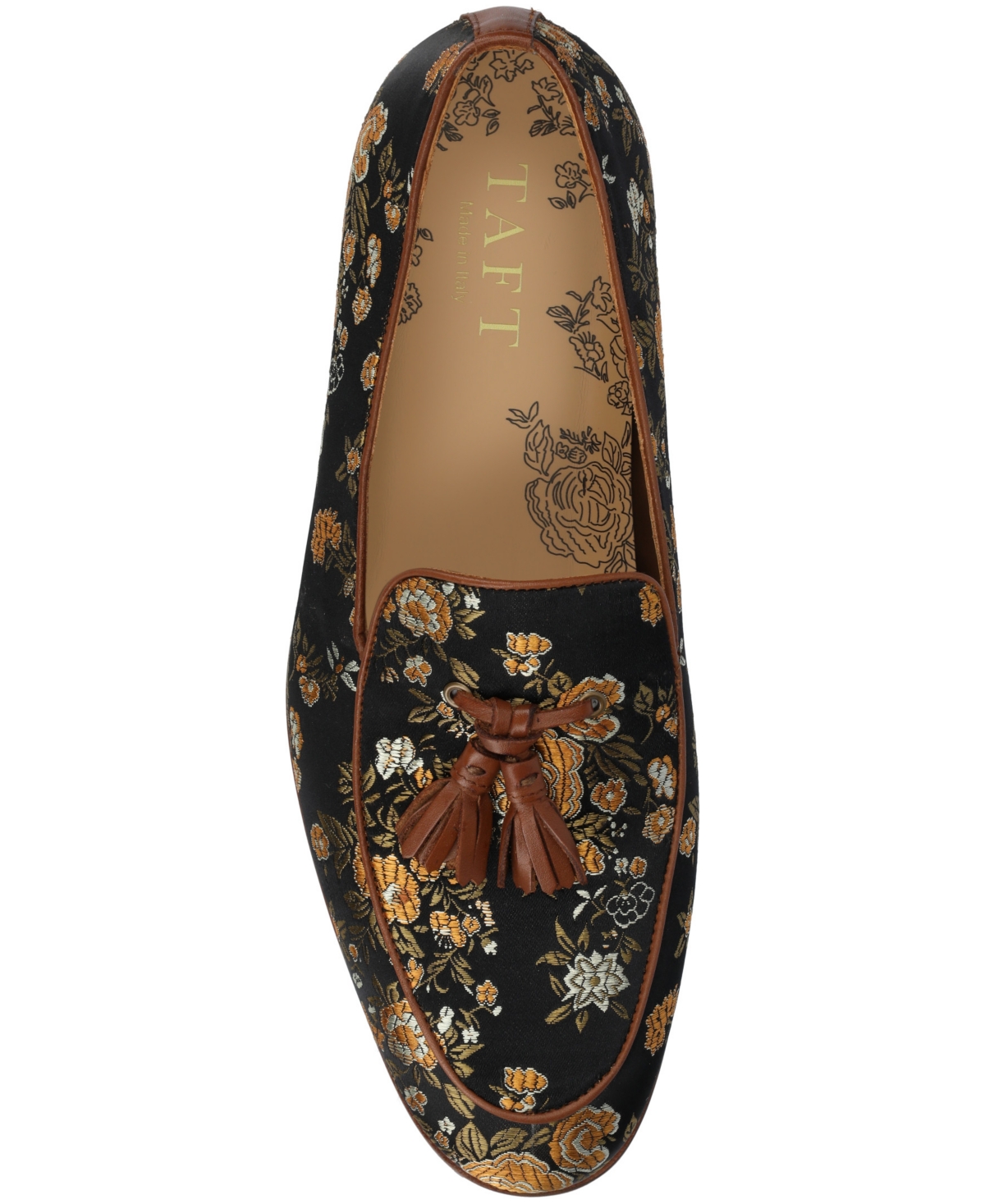 Taft Tommy Tassel Loafer In Green