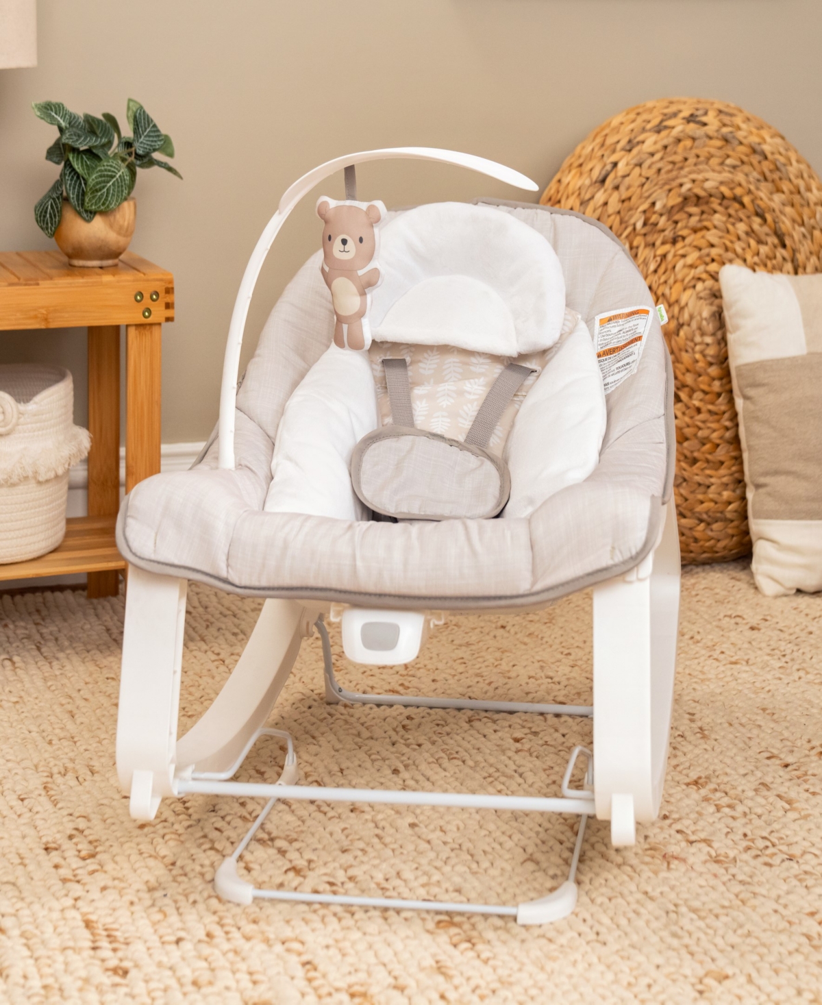 Ingenuity Keep Cozy 3-in-1 Grow With Me Bounce Rock Seat