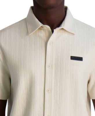 Men's Short Sleeve Button Front Shirt