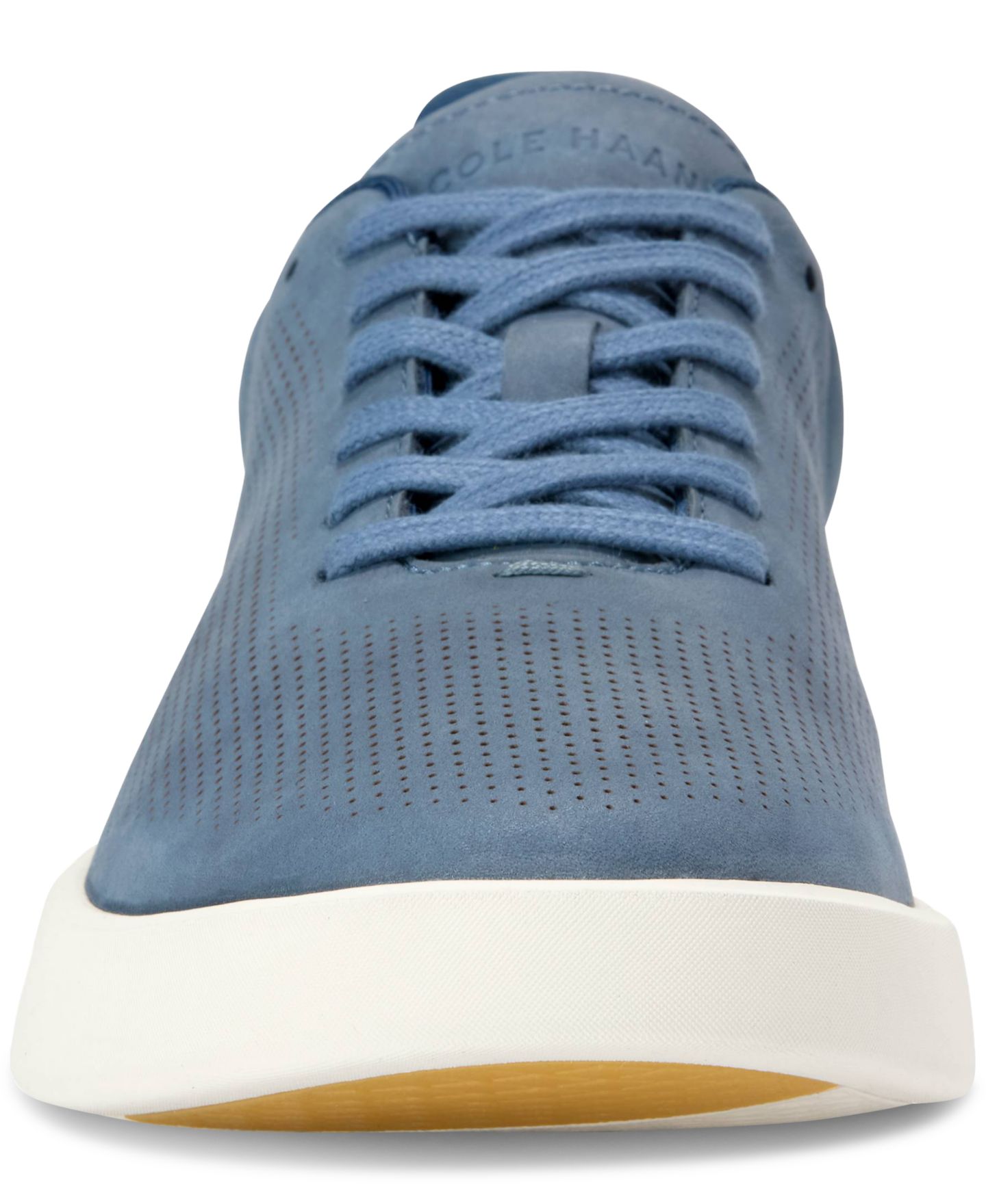 Мужские кроссовки Cole Haan Grand Crosscourt Daily Laser, цвет: Синий нубуковый — фото 8