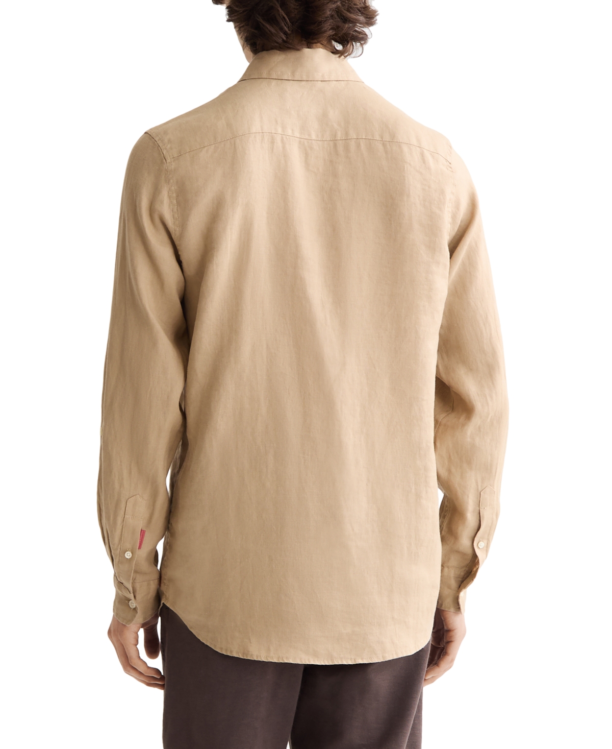 Scotch & Soda Men's Long Sleeve Linen Button-front Shirt