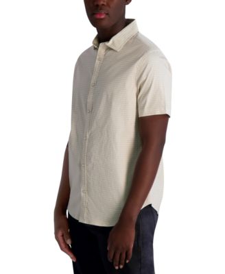 Men's Woven Houndstooth Shirt