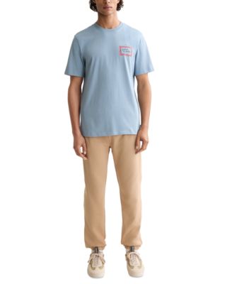 Men's Short Sleeve Screen Print Logo Graphic T-Shirt