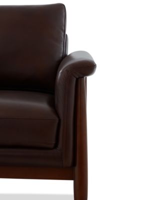 Hazelynn Leather Accent Chair, Exclusively at Macys