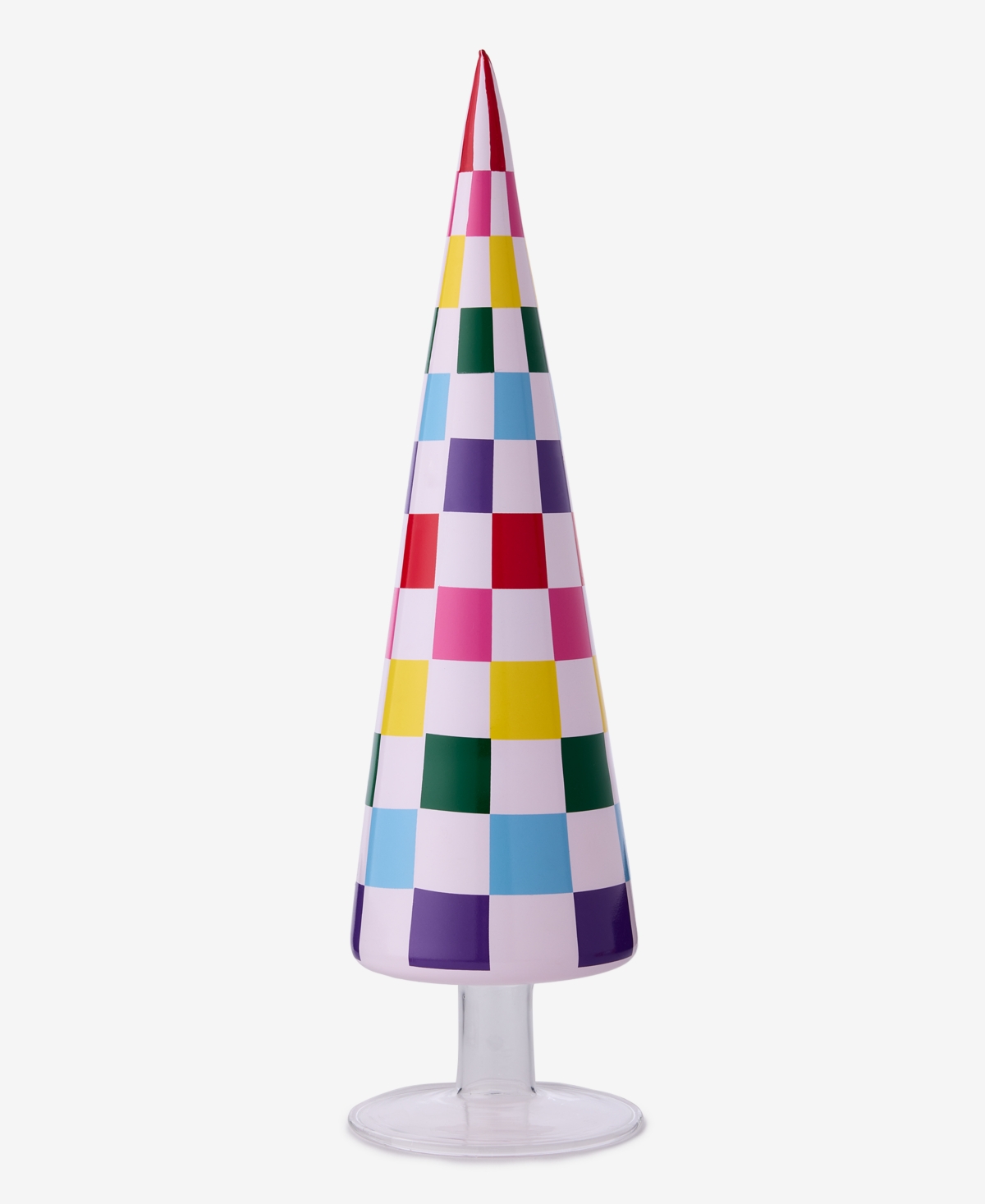 Holiday Lane Whimsy Small Rainbow Check Tree, Macy's Exclusive In Multi