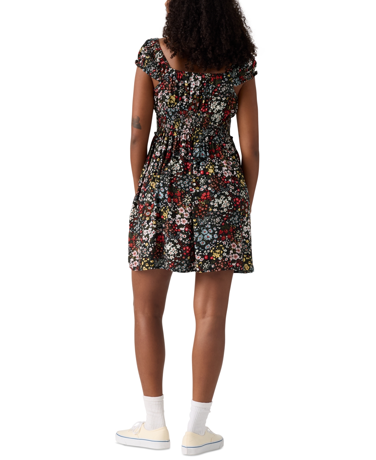 Levi's Women's Yara Printed Crepe Mini Dress