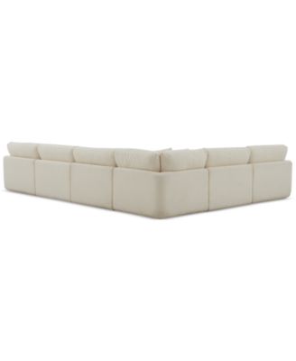 Daryll 6-Pc. Fabric L Sectional, Exclusively at Macy's