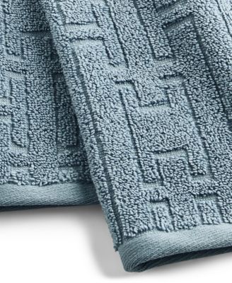 Sculpted Chain-Link Hand Towel, 16" x 30", Exclusively at Macy’s