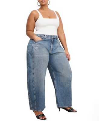 Women's Good Extreme Barrel Jeans, Regular & Plus Size