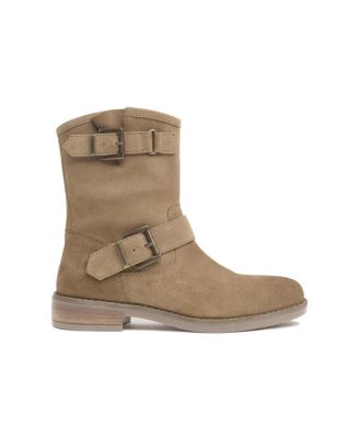 Slouch Biker Ankle Boot