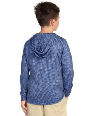 Boys Golf Tees Printed Performance Hoodie