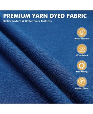 13 Piece Outdoor Patio Furniture Sets with Fire Pit Table,All Weather Wicker Sectional Sofa with Extra Deep Patio Swivel Chairs and Solar PoweRed Coffee Table for