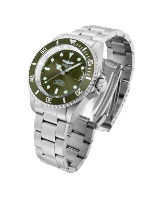 Men's 35690 Pro Diver  Automatic 3 Hand Green Dial Watch