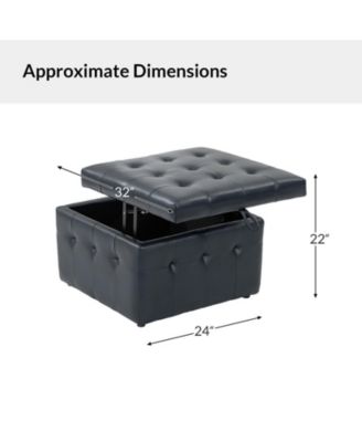 Blanca 87" wide Genuine Leather Sofa with Button Tufted Stitched Pattern