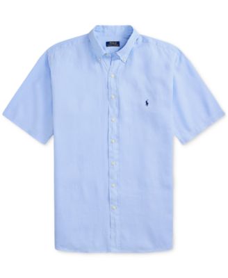Men's Big & Tall Linen Shirt